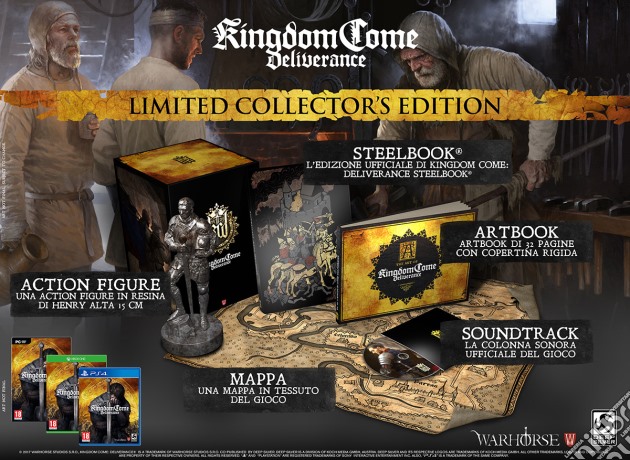 Kingdom Come: Deliverance Coll.Ed. videogame di PS4