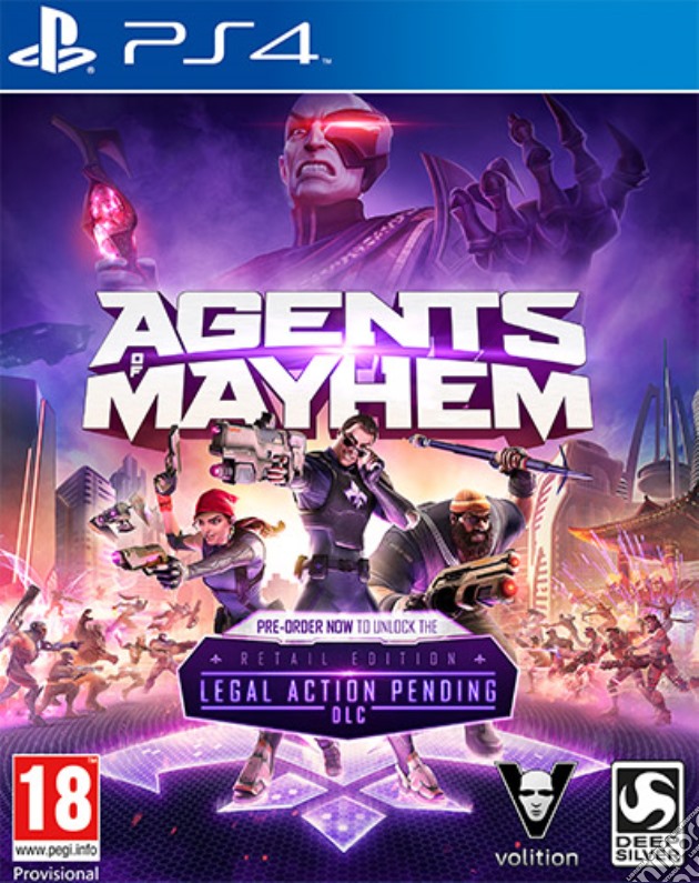 Agents of Mayhem Day One Edition videogame di PS4