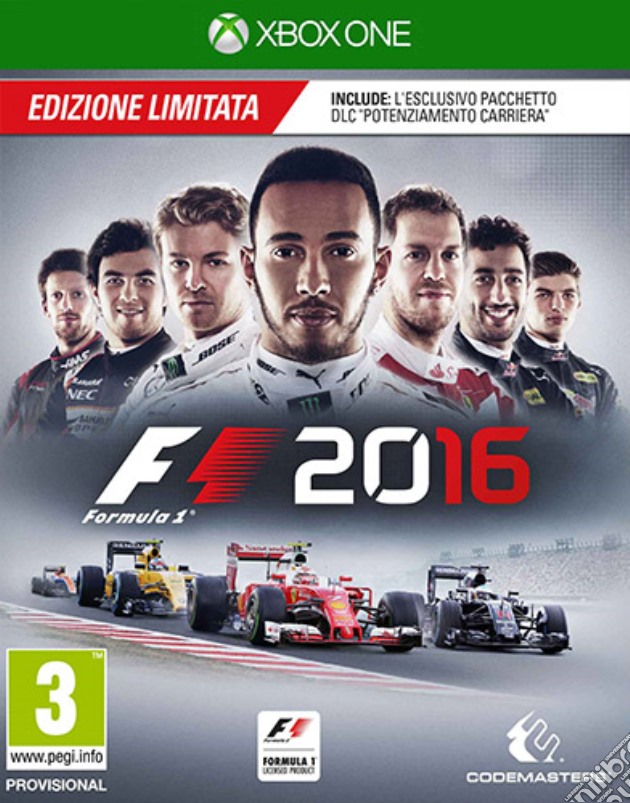 F1 2016 Limited Ed. videogame di XONE