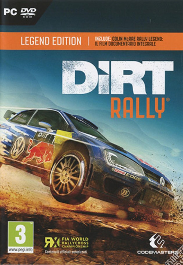 Dirt Rally Legend Edition videogame di PC
