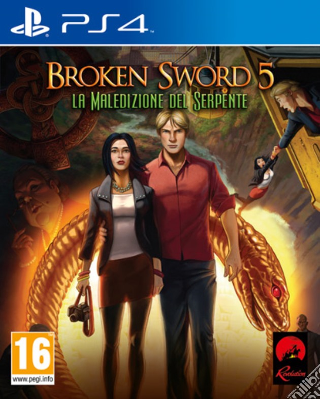 Broken Sword 5: Maledizione del Serpente videogame di PS4