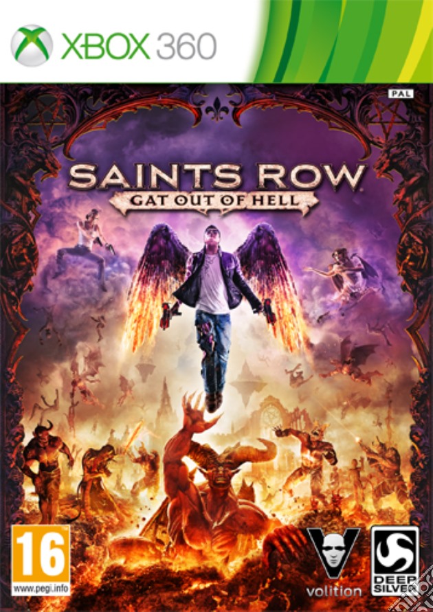 Saints Row IV: Gat out of Hell videogame di X360