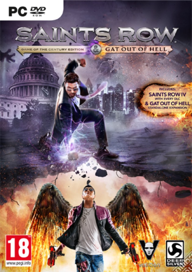 Saints Row IV Re-Elected-Gat out of Hell videogame di PC