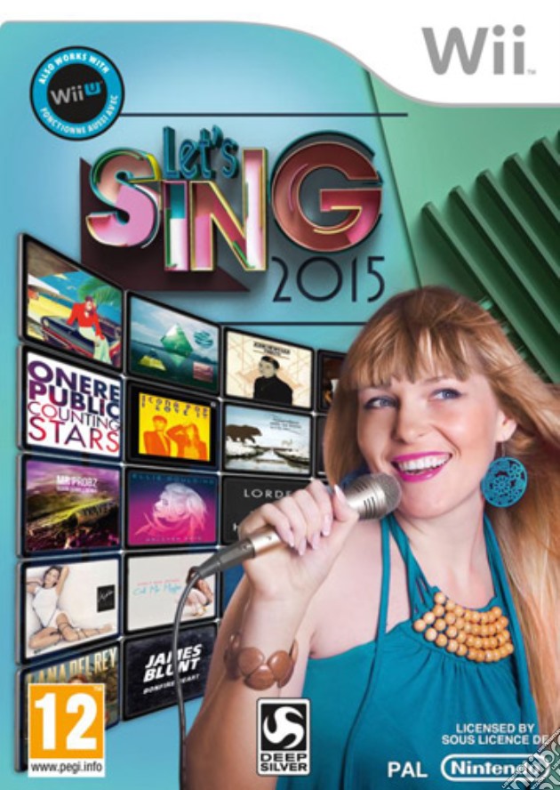 Let's Sing 2015 + Microfono videogame di WII