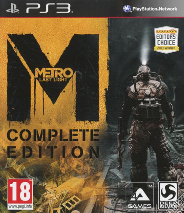 Essentials Metro Last Light Complete Ed. videogame di PS3