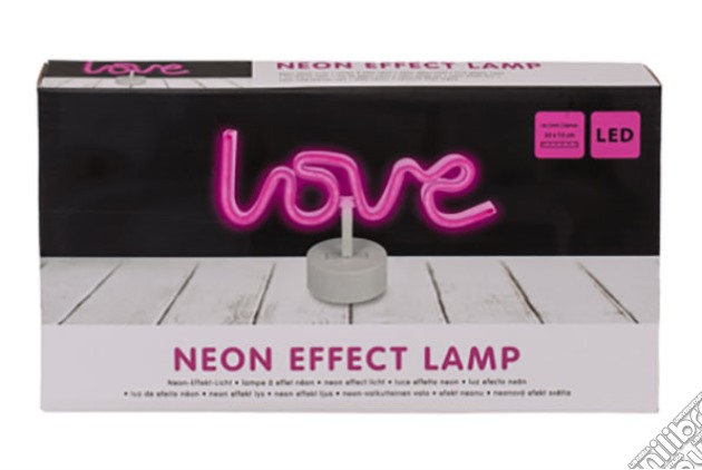 Lampada Neon Love videogame di GLAM