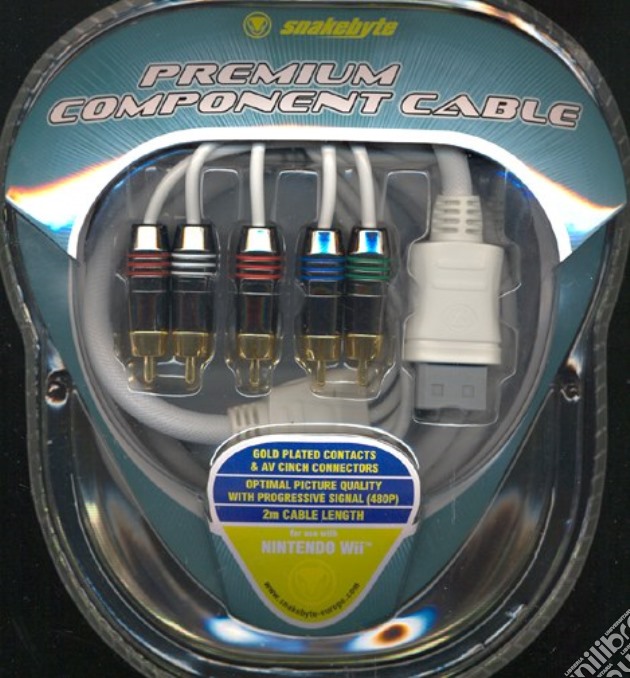 SUNFLEX WII - Premium Component Cable videogame di WII