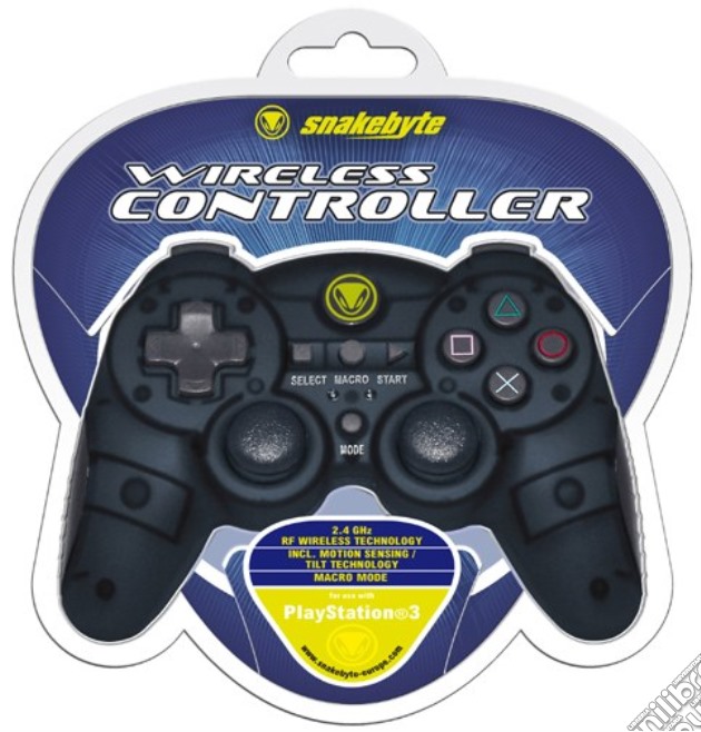 SUNFLEX PS3 - Controller Motion Wireless videogame di PS3