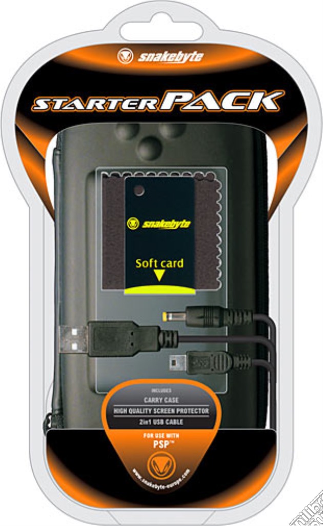 SNAKEB PSP Slim&Lite - Starter Pack videogame di PSP
