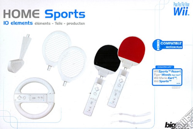 BB Pack Sport Kit Da 10 Pezzi Wii videogame di ACC