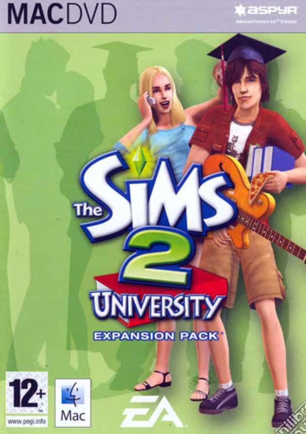 The Sims 2: University videogame di MAC