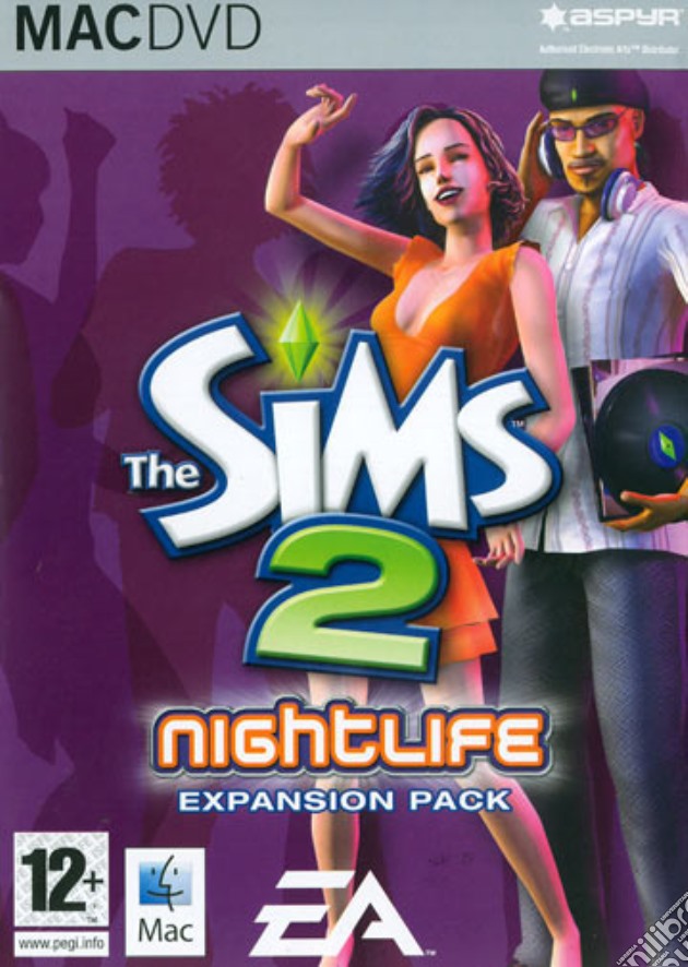 The Sims 2: Nightlife videogame di MAC