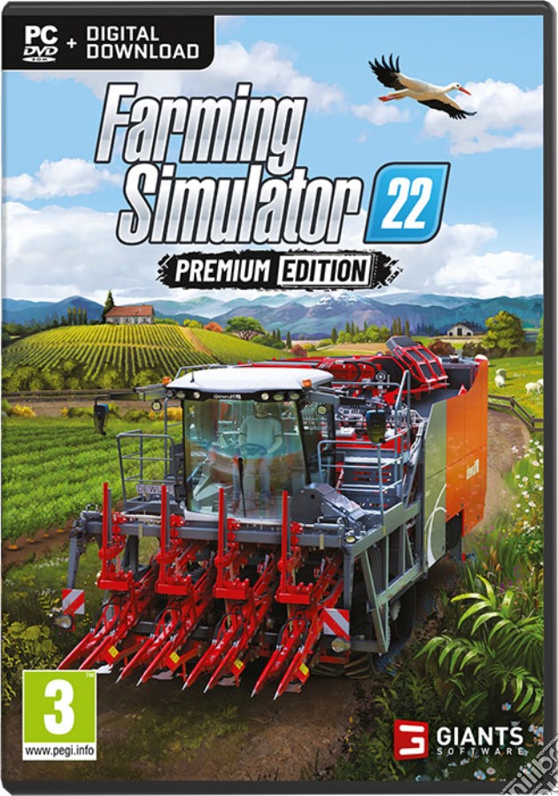 Farming Simulator 22 Premium Edition videogame di PC