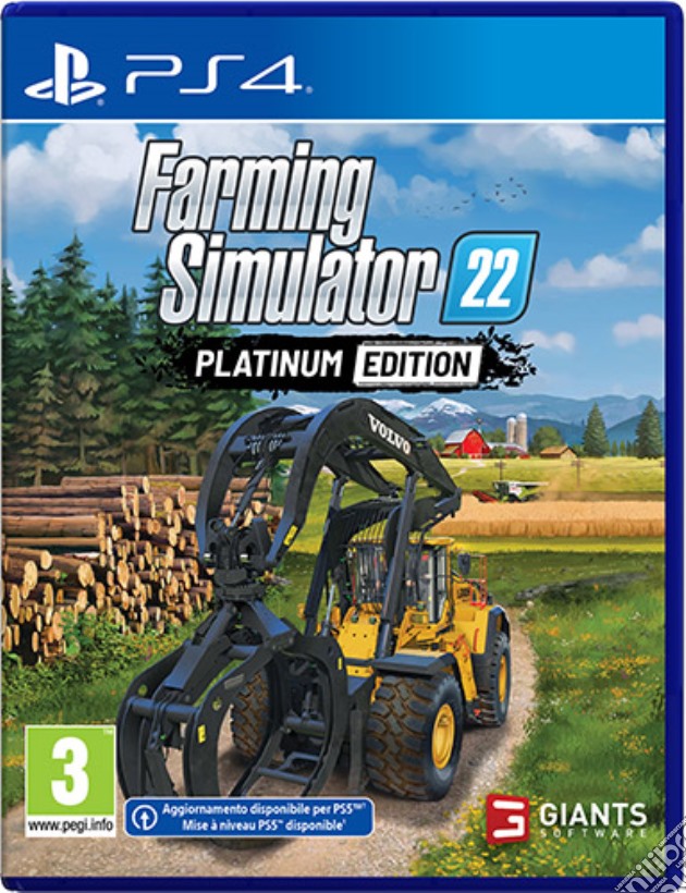 Farming Simulator 22 Platinum Edition videogame di PS4