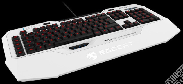 ROCCAT Keyboard Isku FX Bianco videogame di ACC