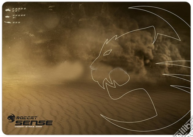 ROCCAT Mousepad Sense Desert Strike videogame di ACC
