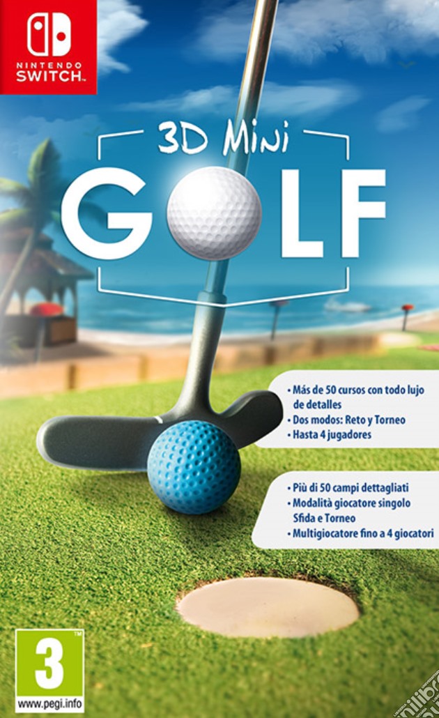 3D Minigolf videogame di SWITCH