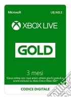 Microsoft XBOX 360 Gold 3 Mesi PIN game acc