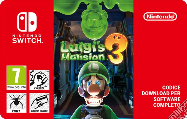 Luigi's Mansion 3  Switch PIN videogame di DDNC