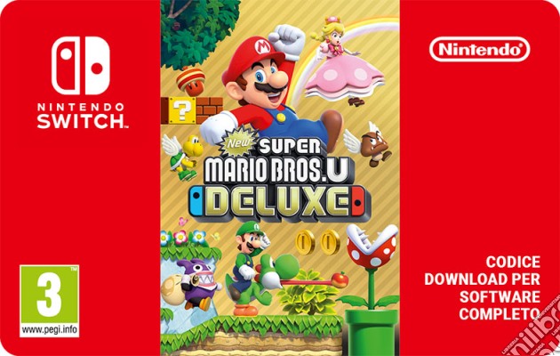 New Super Mario Bros.U Dlx Switch PIN videogame di DDNC
