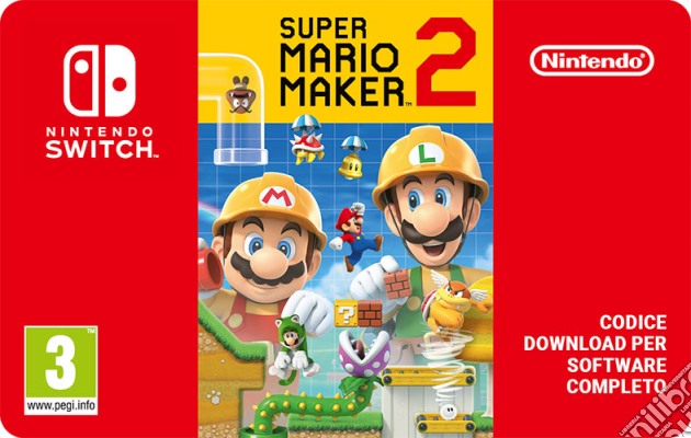 Super Mario Maker 2  Switch PIN videogame di DDNC