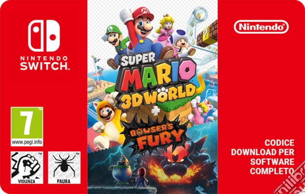 Super Mario 3D W.Bowsers Fury Switch PIN videogame di DDNC