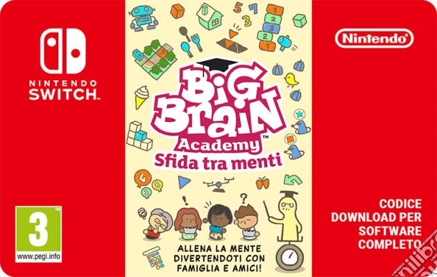Big Brain Acad.Brain vs Brain  SWI PIN videogame di DDNC