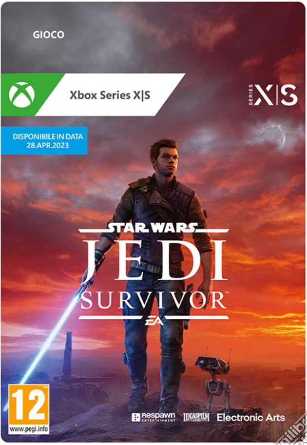 Microsoft Star Wars Jedi Survivor Standard Edition PIN videogame di DDMC