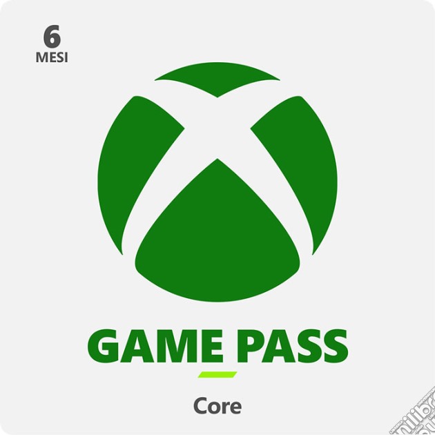 Microsoft Xbox Game Pass Core  6 Mesi PIN videogame di DDAX