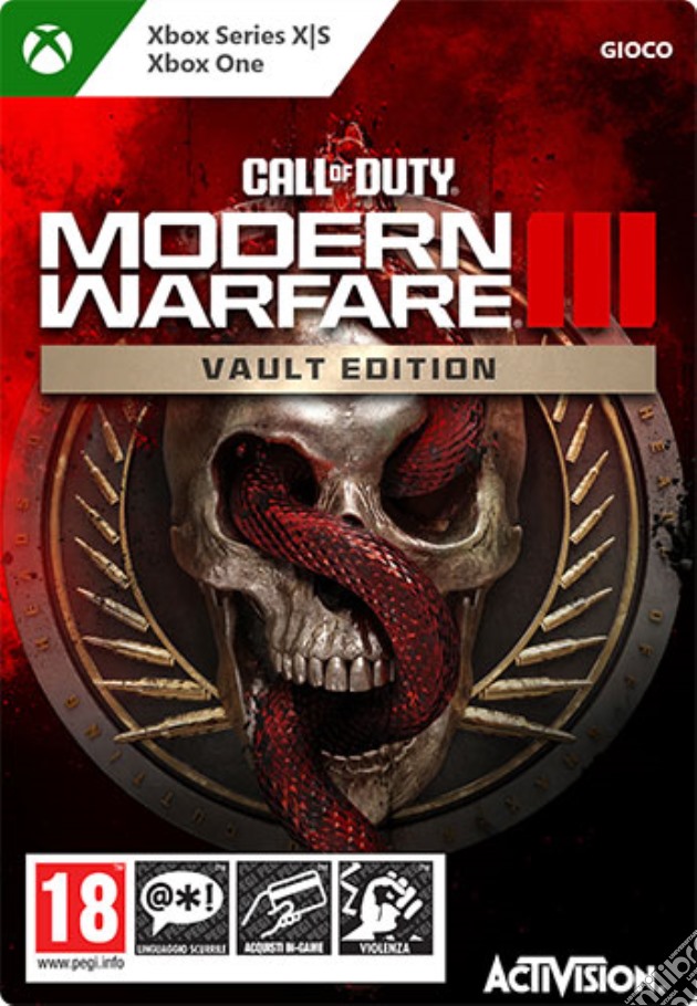 Microsoft COD Modern Warfare III Vault Edition COMBO PIN videogame di DDMC