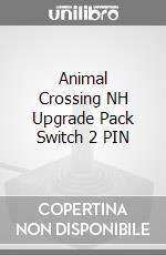 Animal Crossing NH Upgrade Pack Switch 2 PIN game acc