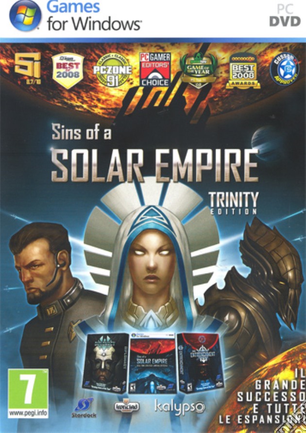 Sins of Solar Empire Trinity Gold videogame di PC