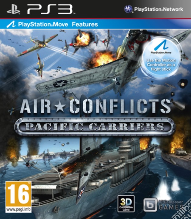 Air Conflict - Pacific Carriers videogame di PS3