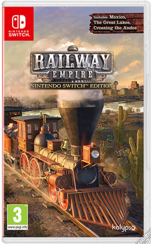 Railway Empire videogame di SWITCH