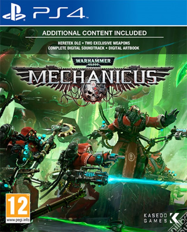 Warhammer 40.000 Mechanicus videogame di PS4