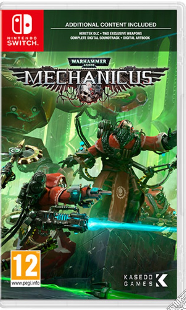 Warhammer 40.000 Mechanicus videogame di SWITCH