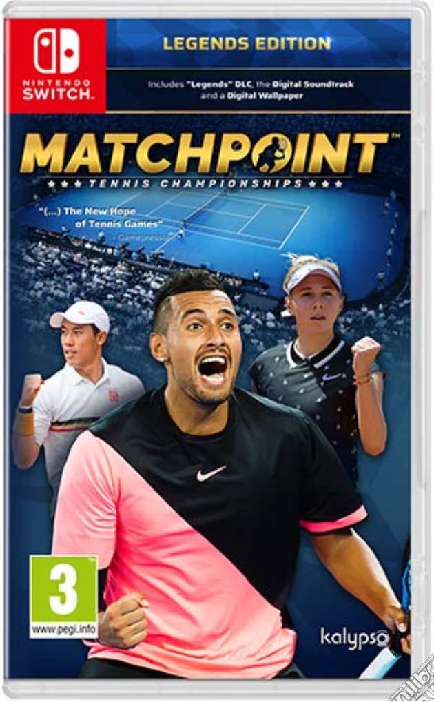 Matchpoint Tennis Championship Legend Ed videogame di SWITCH