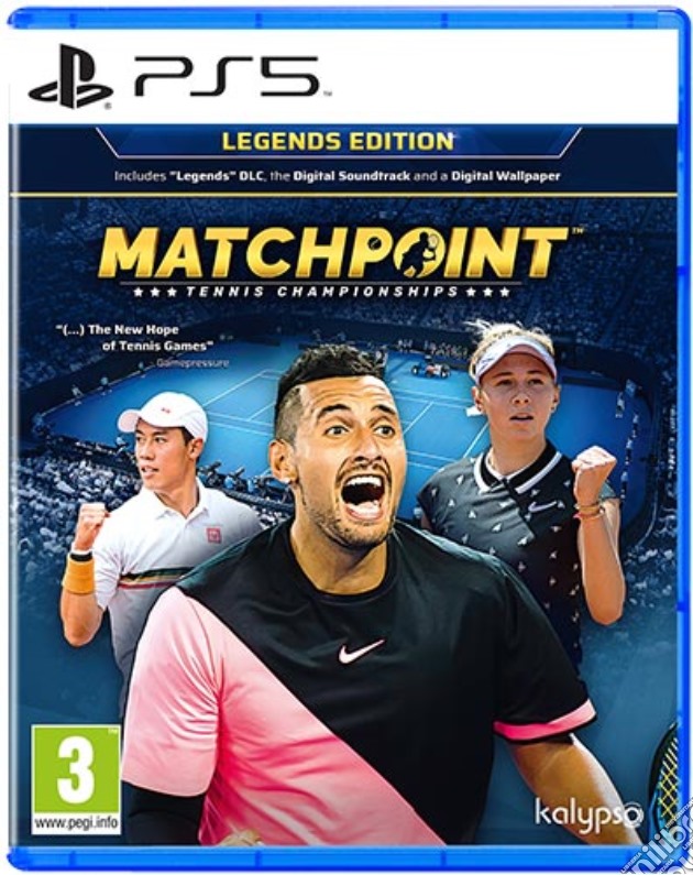 Matchpoint Tennis Championship Legend Ed videogame di PS5