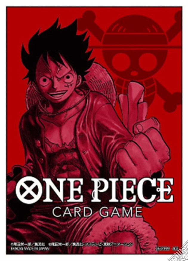 One Piece Card Bustine Protettive S1 Monkey D.Luffy 70pz videogame di CABP