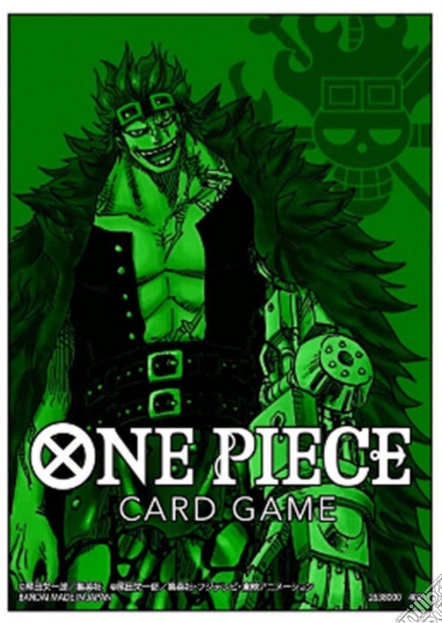 One Piece Card Bustine Protettive S1 Eustass Kid 70pz videogame di CABP