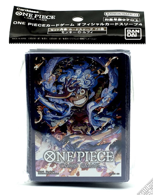 One Piece Card Bustine Protettive S4 Monkey D.Luffy 70pz videogame di CABP