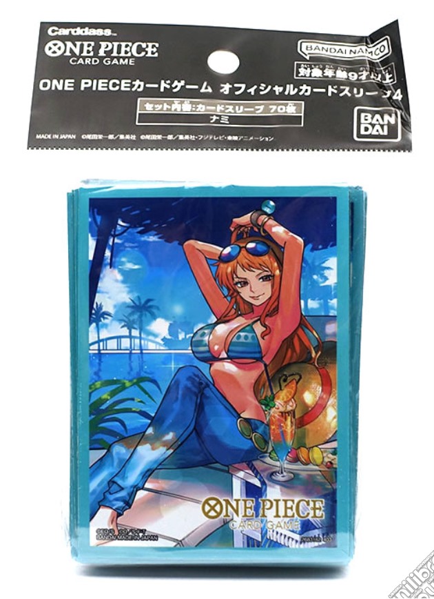 One Piece Card Bustine Protettive S4 Nami 70pz videogame di CABP