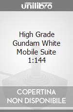 High Grade Gundam White Mobile Suite 1:144 game acc