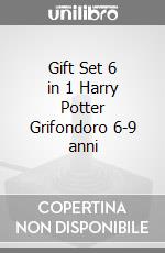 Gift Set 6 in 1 Harry Potter Grifondoro 6-9 anni videogame di GGIF