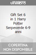 Gift Set 6 in 1 Harry Potter Serpeverde 6-9 anni videogame di GGIF