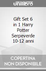 Gift Set 6 in 1 Harry Potter Serpeverde 10-12 anni videogame di GGIF