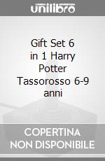 Gift Set 6 in 1 Harry Potter Tassorosso 6-9 anni videogame di GGIF