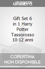Gift Set 6 in 1 Harry Potter Tassorosso 10-12 anni videogame di GGIF