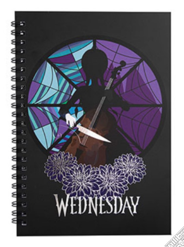 Quaderno Wednesday Violoncello videogame di GAGE