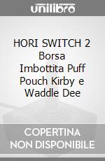 HORI SWITCH 2 Borsa Imbottita Puff Pouch Kirby e Waddle Dee game acc